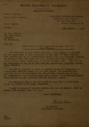 B.E.A. Offer 1958